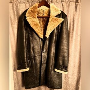 Dolce & Gabbana style Shearling Coat! Custom made in a military style!